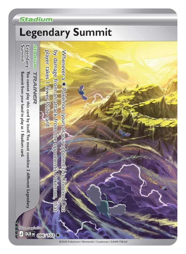 Legendary Summit 096 from the Mega Evolution—Delta Reign Pokémon TCG expansion