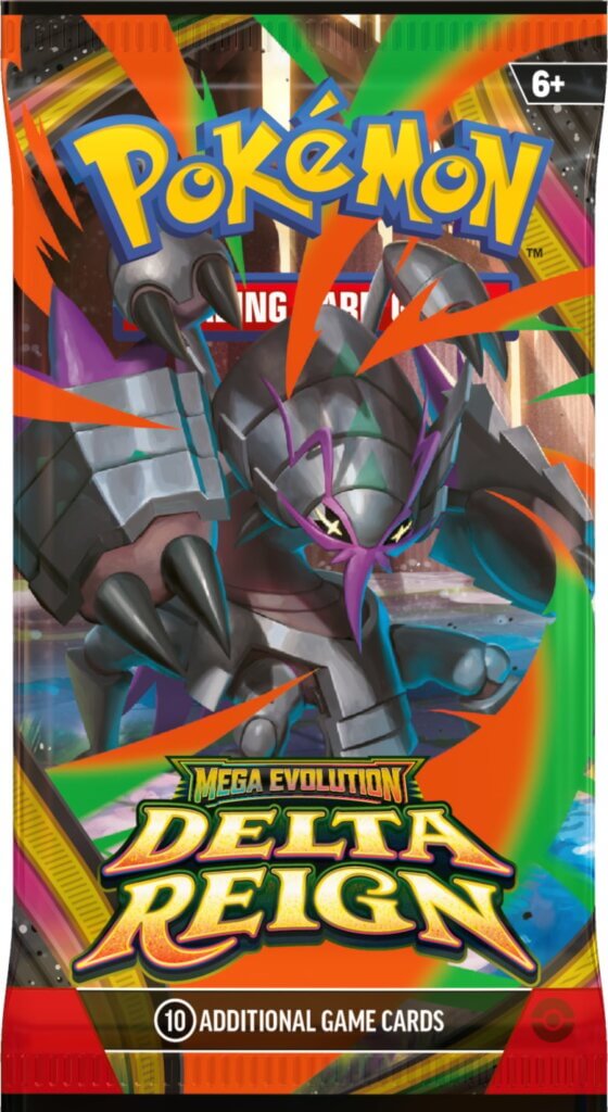 Pokémon TCG Mega Evolution—Delta Reign booster pack