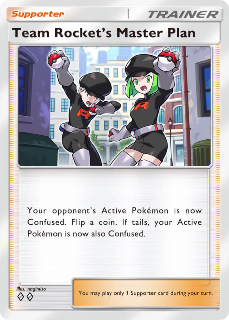 Team Rocket's Master Plan from the Team Rocket's Ambition TBP for Pokémon TCG Pocket