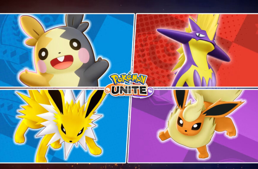 Morpeko, Toxtricity, Jolteon and Flareon will be added to Pokémon UNITE