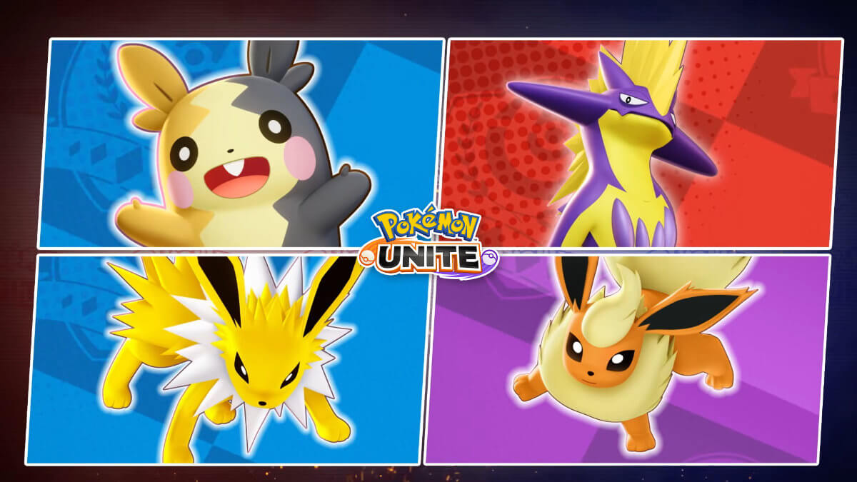 Morpeko, Toxtricity, Jolteon and Flareon will be added to Pokémon UNITE