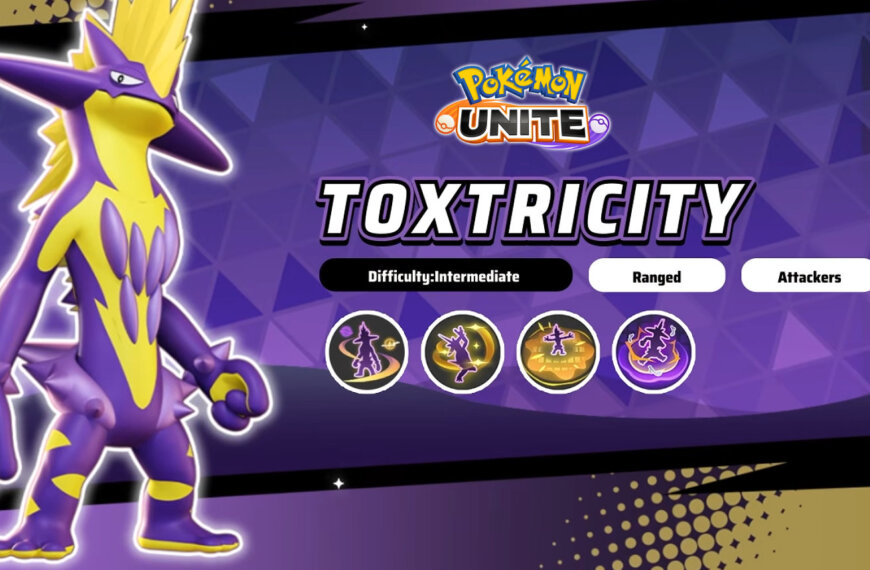 Toxtricity now playable in Pokémon UNITE