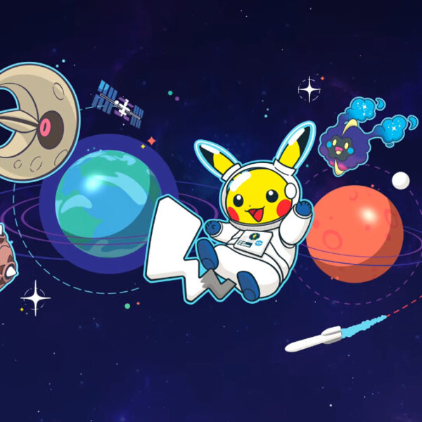 Pokémon's 2026 World Space Week celebrations with the European Space Agency