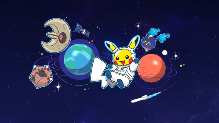 Pokémon's 2026 World Space Week celebrations with the European Space Agency
