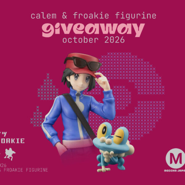 Kotobukiya ARTFX J Calem & Froakie figure giveaway