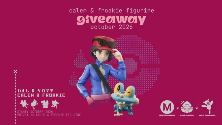 Kotobukiya ARTFX J Calem & Froakie figure giveaway