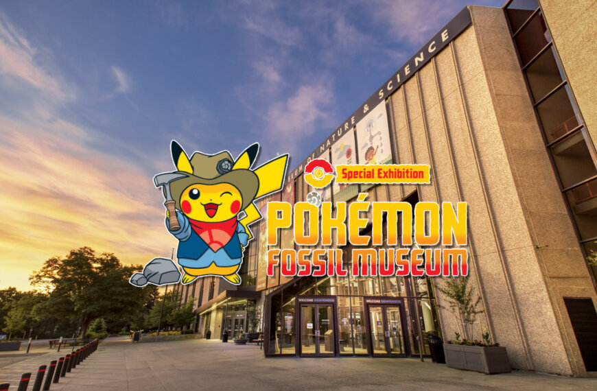 The Pokémon Fossil Museum exhibition is coming to the Denver Museum of Nature & Science