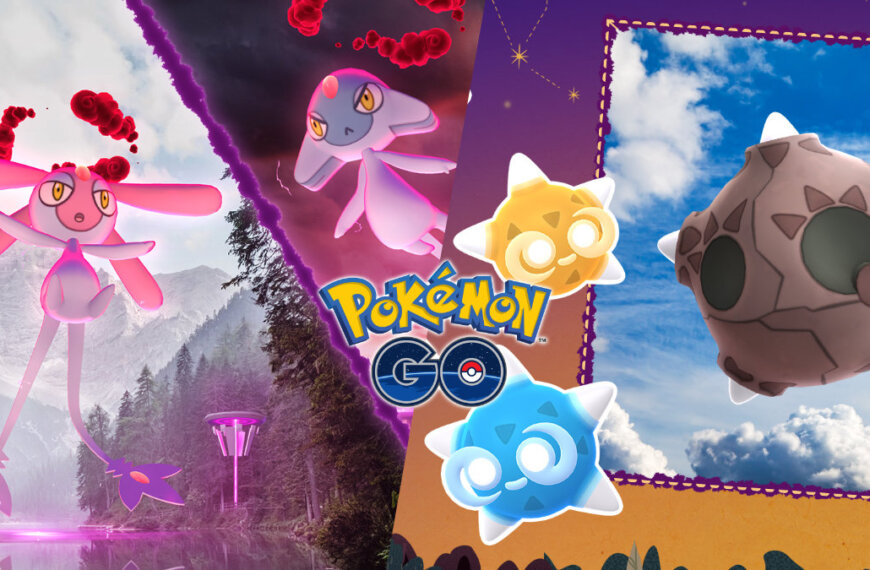 Minior Showers and Dynamax Uxie, Mesprit, and Azelf Max Battle Day in Pokémon GO