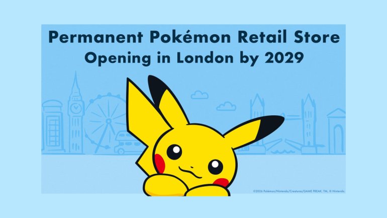 Pokémon opening new stores outside of Asia, London location coming first