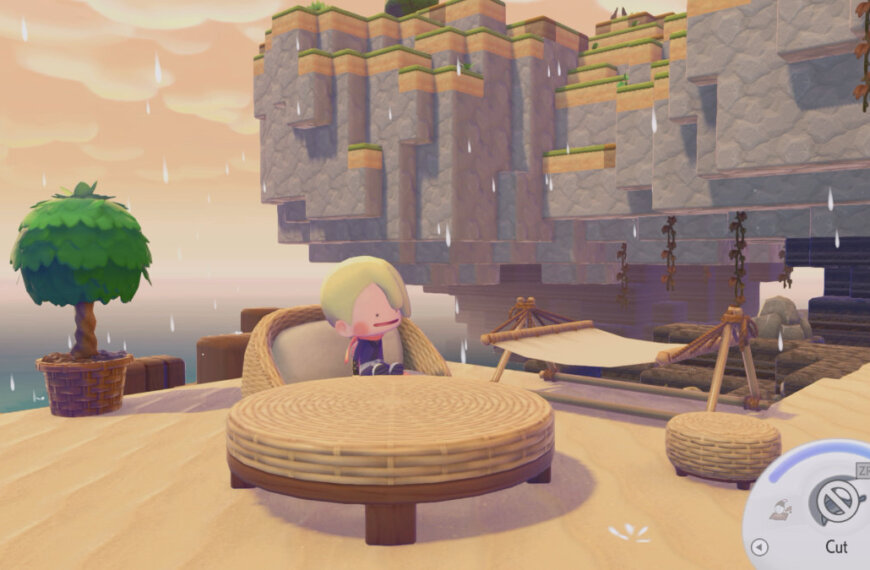 Pokémon Pokopia resort furniture Mystery Gift