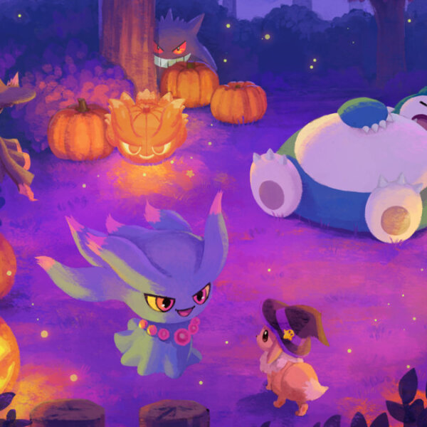 Key artwork for Pokémon Sleep's 2026 Halloween event